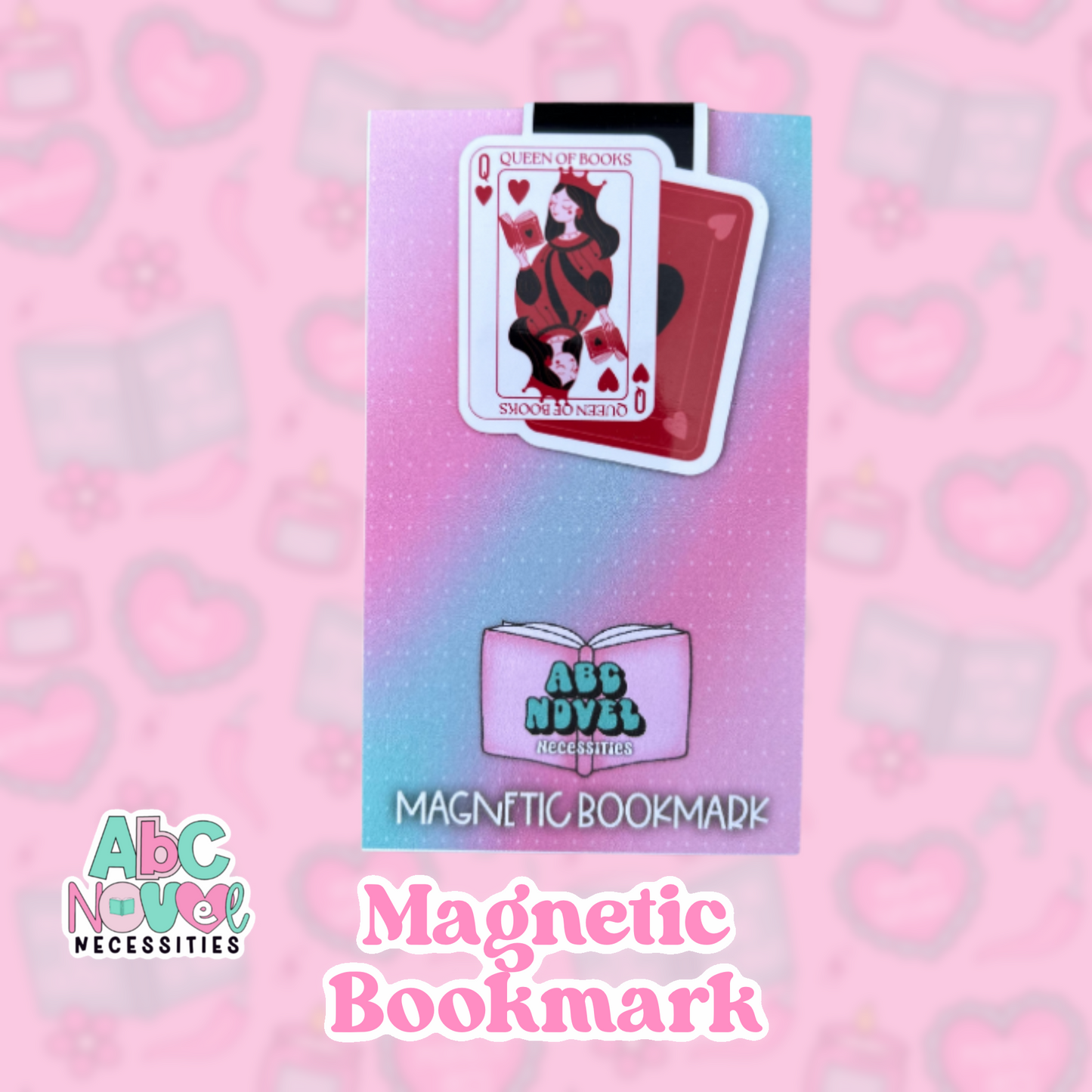 Magnetic Bookmark - queen of books