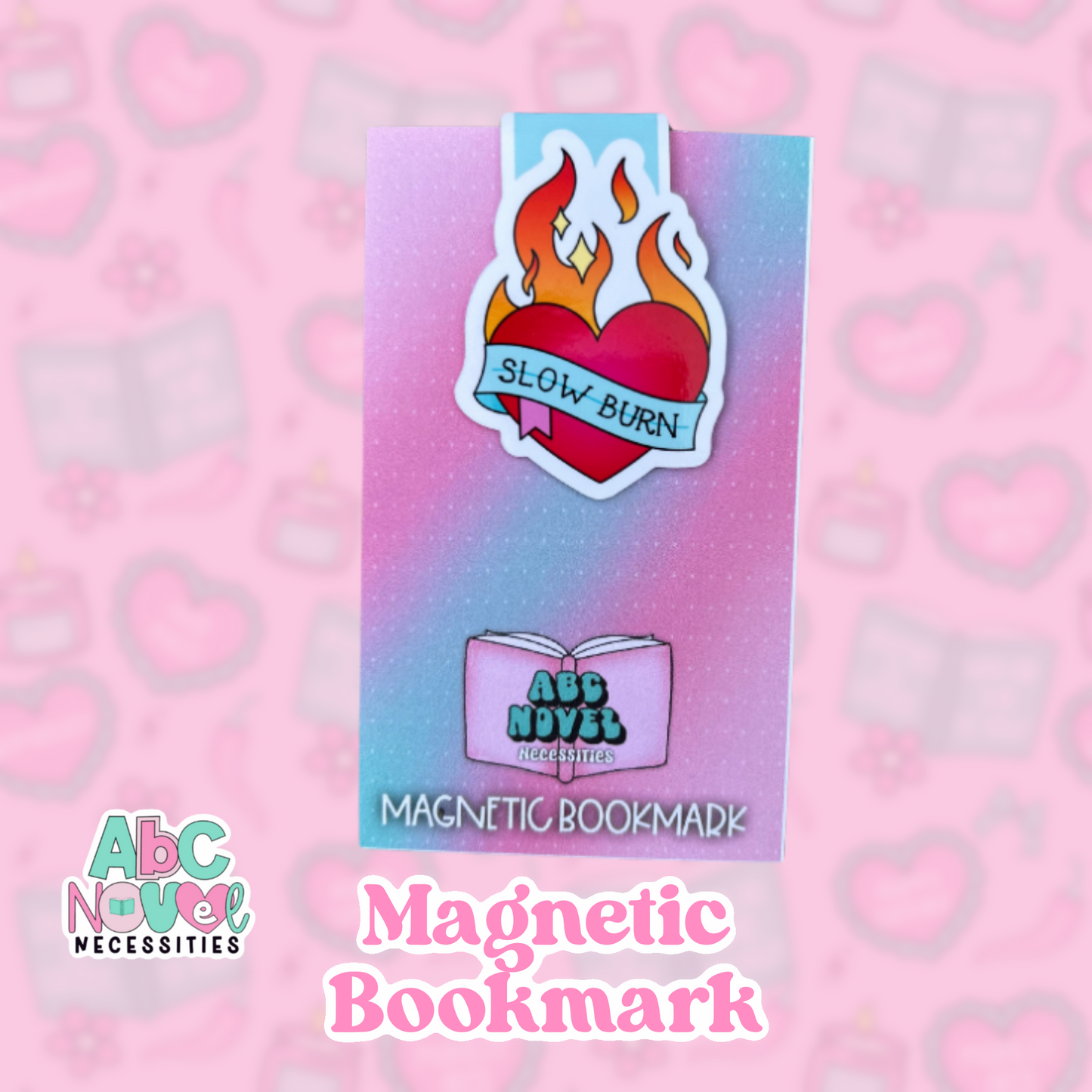 Magnetic Bookmark - slow burn