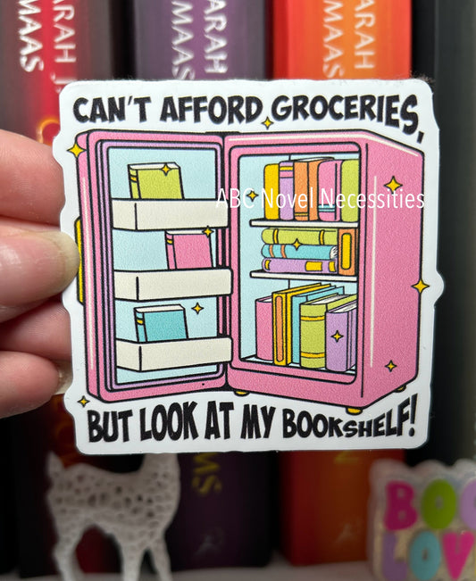 Cant afford groceries - Sticker