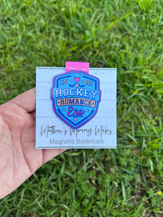 Magnetic Bookmark - Hockey Romance Era
